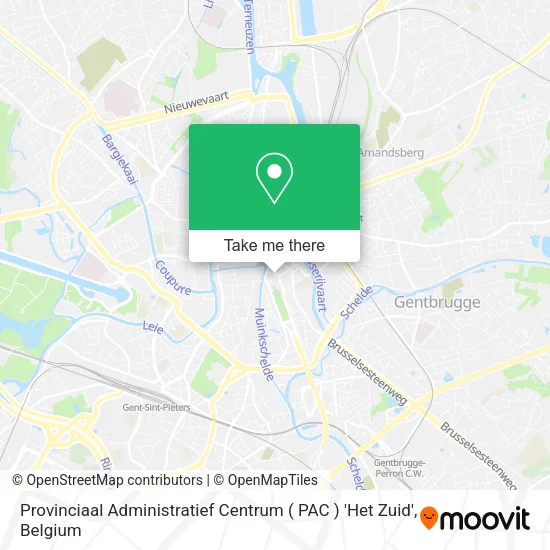 Provinciaal Administratief Centrum ( PAC ) 'Het Zuid' map