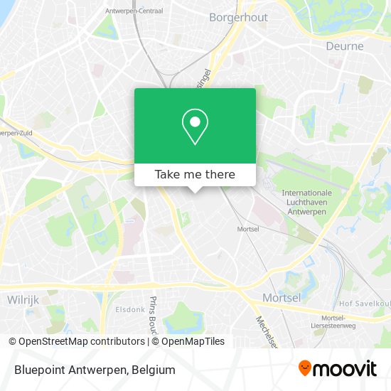 Bluepoint Antwerpen map