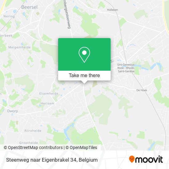 Steenweg naar Eigenbrakel 34 map