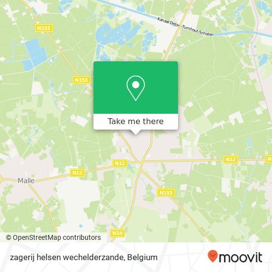 zagerij helsen wechelderzande map