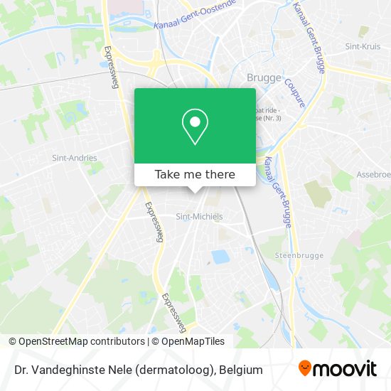 Dr. Vandeghinste Nele (dermatoloog) map