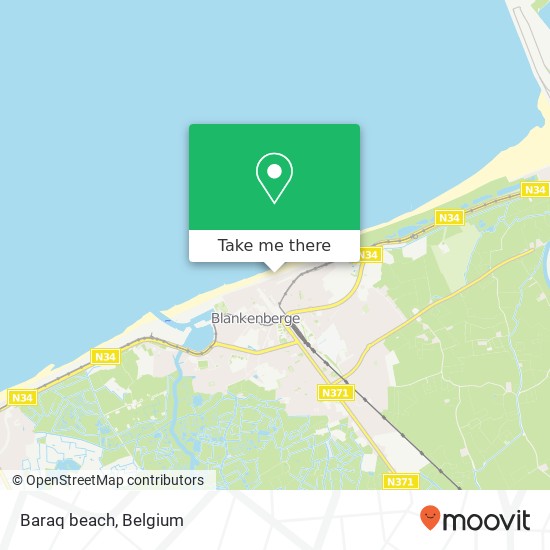 Baraq beach map