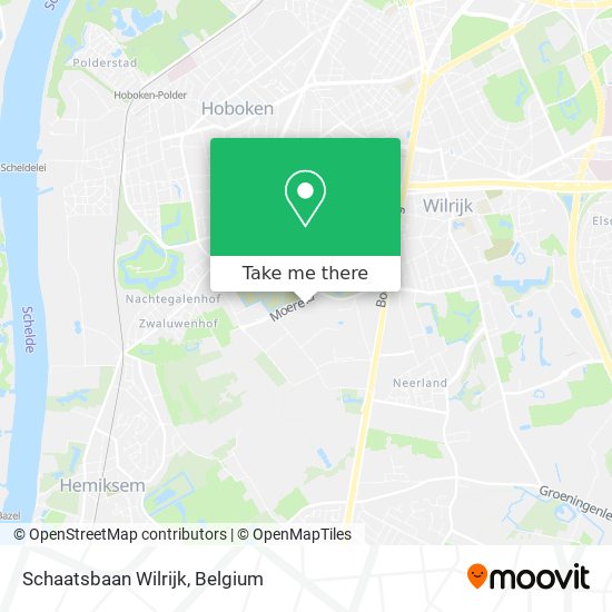 Schaatsbaan Wilrijk map