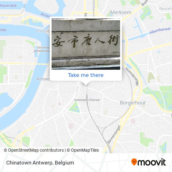 Chinatown Antwerp plan