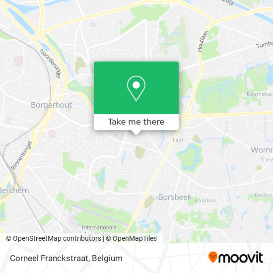 Corneel Franckstraat map