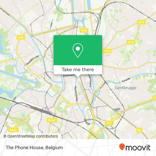 The Phone House map