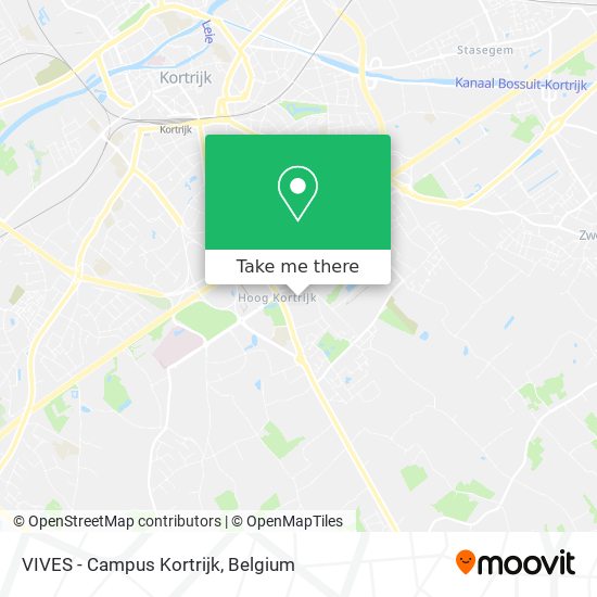 VIVES - Campus Kortrijk plan