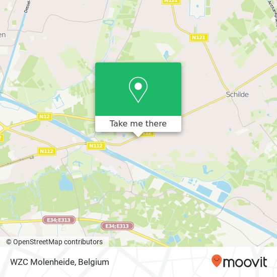 WZC Molenheide map