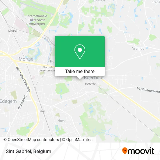 Sint Gabriel map