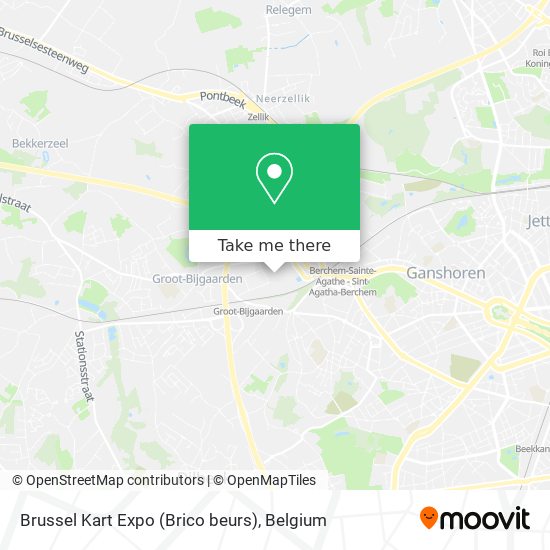 Brussel Kart Expo  (Brico beurs) plan