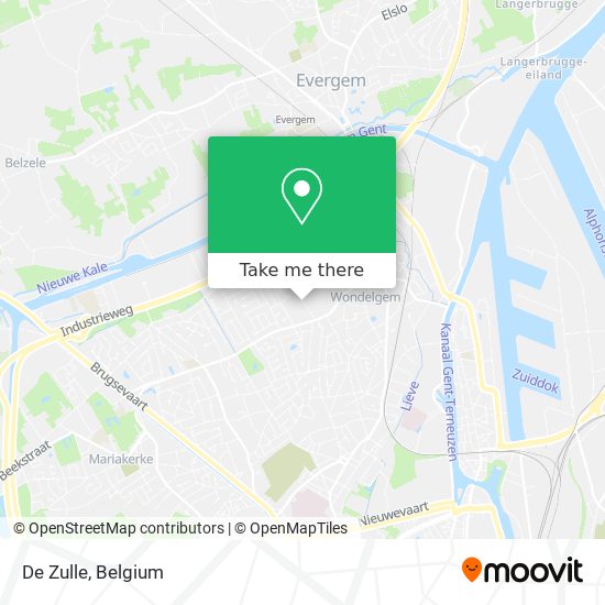 De Zulle map