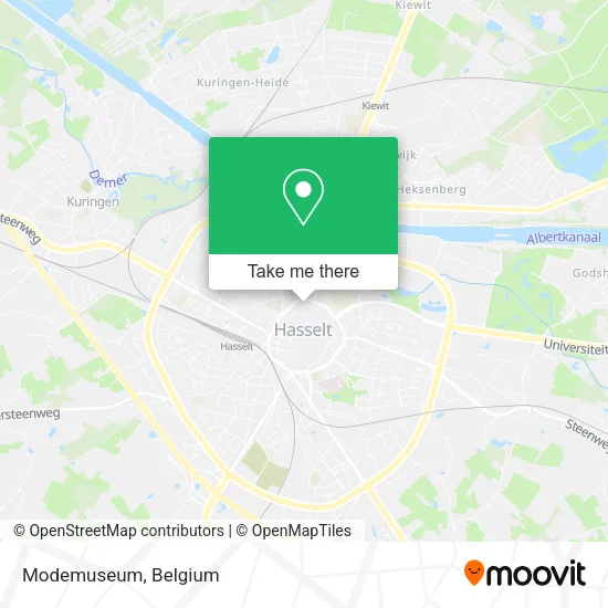 Modemuseum map