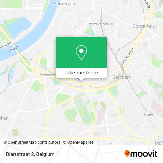 Biartstraat 2 map