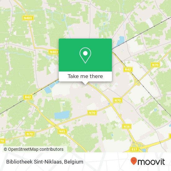 Bibliotheek Sint-Niklaas map