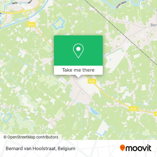 Bernard van Hoolstraat map