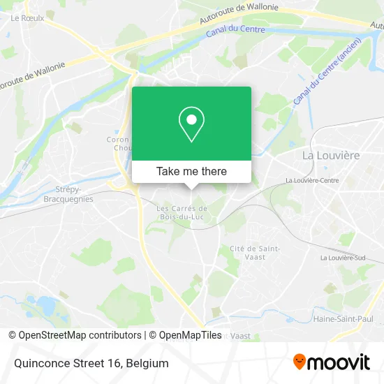 Quinconce Street 16 map