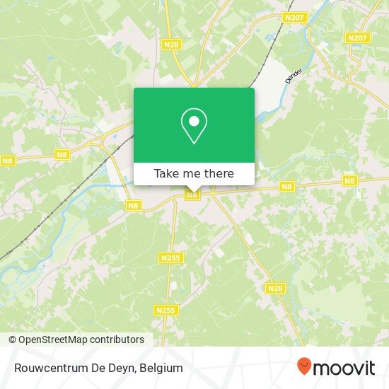 Rouwcentrum De Deyn map