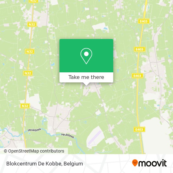 Blokcentrum De Kobbe map