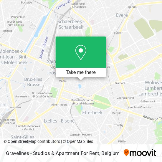 Gravelines - Studios & Apartment For Rent map