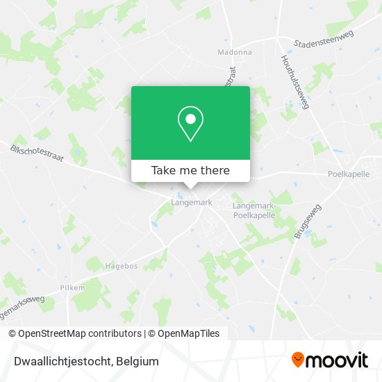 Dwaallichtjestocht plan