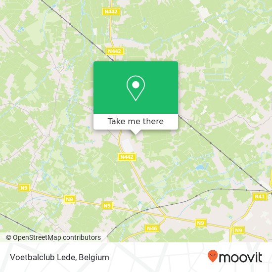 Voetbalclub Lede map