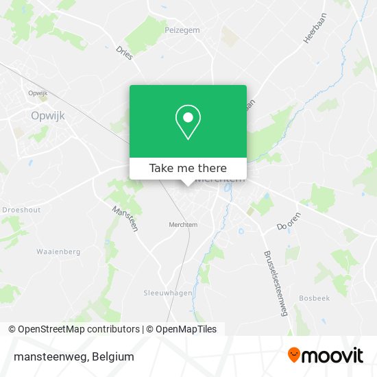 mansteenweg map