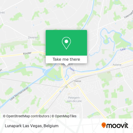 Lunapark Las Vegas map