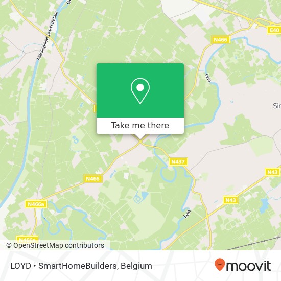 LOYD • SmartHomeBuilders map