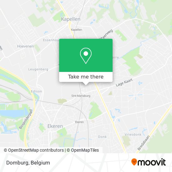 Domburg map