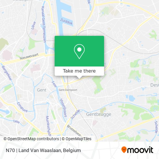 N70 | Land Van Waaslaan map