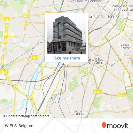 WIELS map