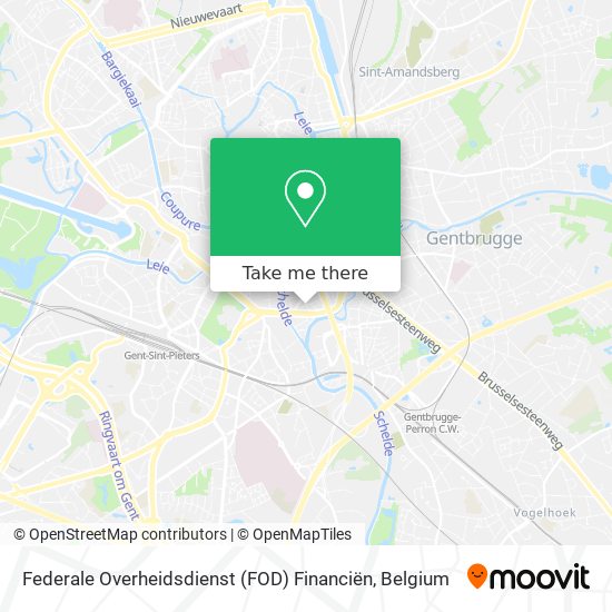 Federale Overheidsdienst (FOD) Financiën map