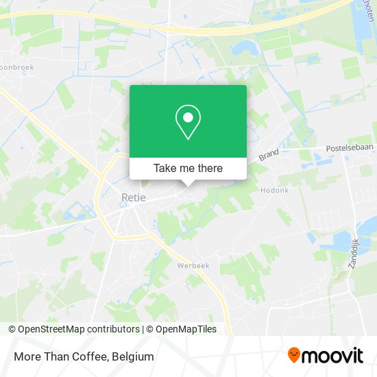 More Than Coffee map