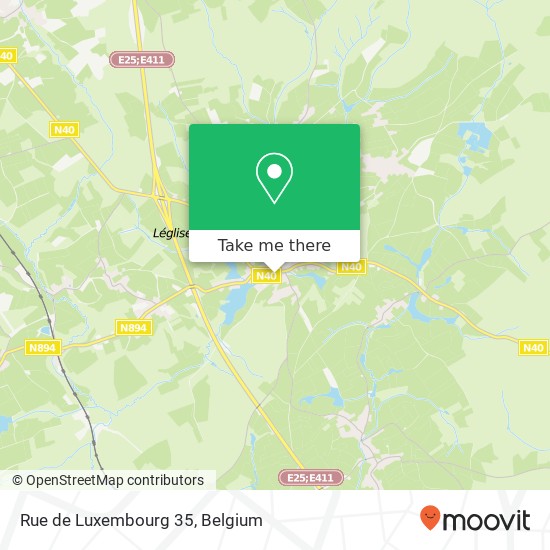 Rue de Luxembourg 35 map