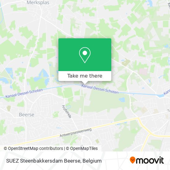 SUEZ Steenbakkersdam Beerse plan