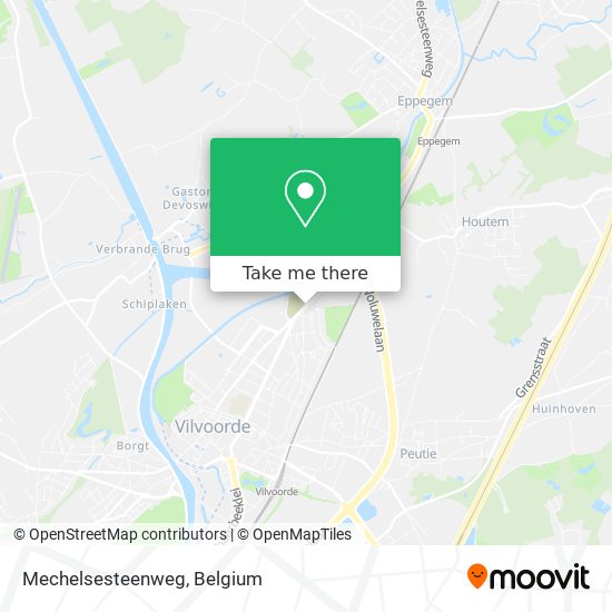 Mechelsesteenweg map