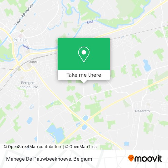 Manege De Pauwbeekhoeve map