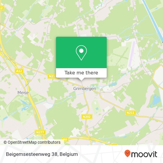 Beigemsesteenweg 38 map