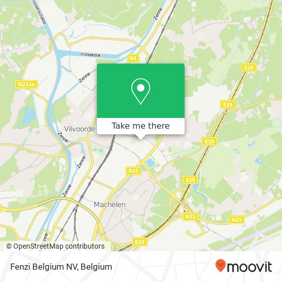 Fenzi Belgium NV plan