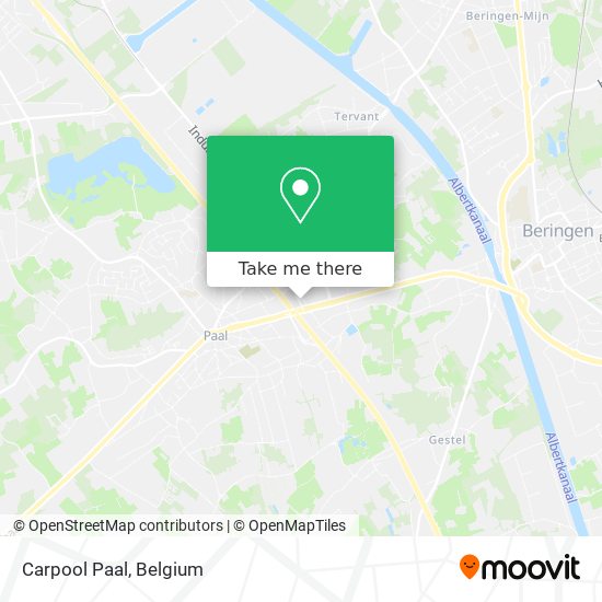 Carpool Paal map