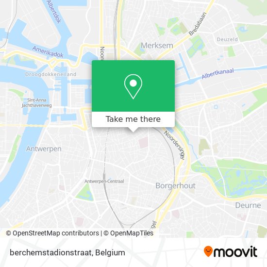 berchemstadionstraat map