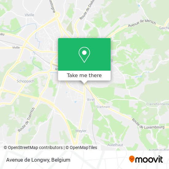 Avenue de Longwy map