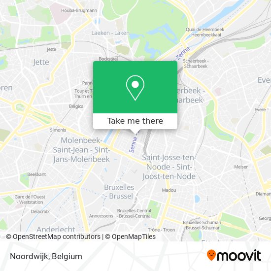 Noordwijk map