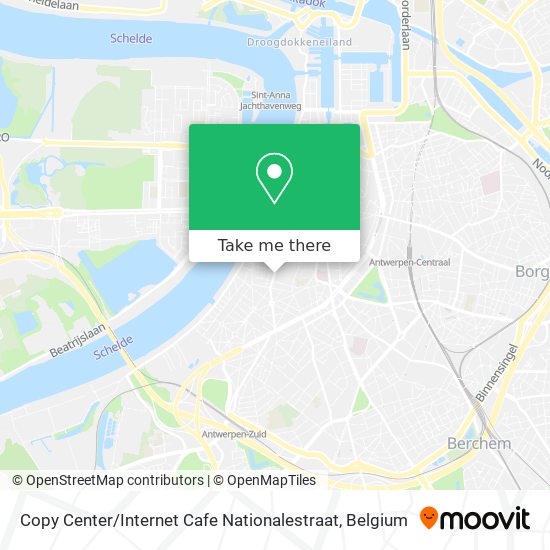 Copy Center / Internet Cafe Nationalestraat map