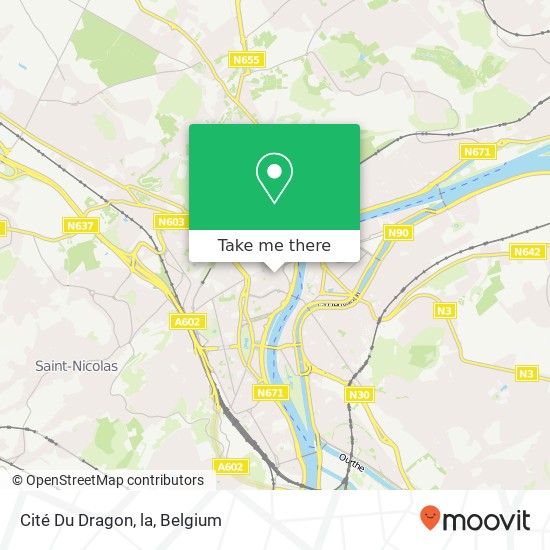 Cité Du Dragon, la map