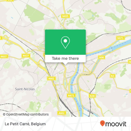 Le Petit Carré map