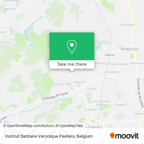 Institut Dentaire Veronique Peeters map