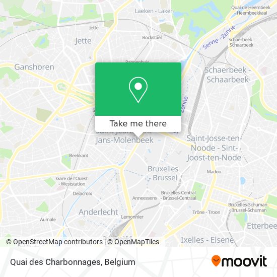 Quai des Charbonnages plan