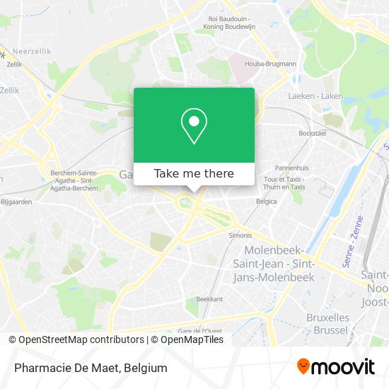 Pharmacie De Maet plan