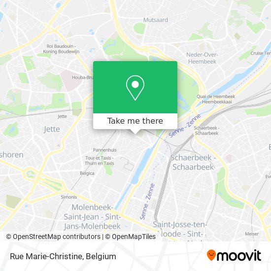 Rue Marie-Christine map